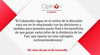 Sin visos de paz ni de concordia