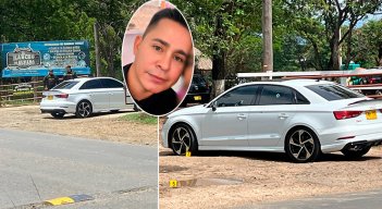 Gabriel Peñaloza recibió varios disparos cuando se movilizaba en su vehículo.