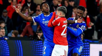 Gianluca Prestianni, jugador del Benfica de Portugal.