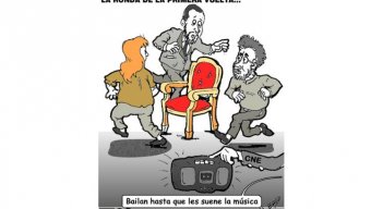 24 de mayo - Caricatura -La ronda de la primera vuelta