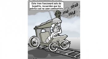 25 de mayo de 2026-Caricatura-Tren de Petro