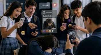 Las víctimas de bullying muchas veces presentan cambios de comportamiento, tristeza persistente, aislamiento o rechazo al colegio. Fotos cortesía