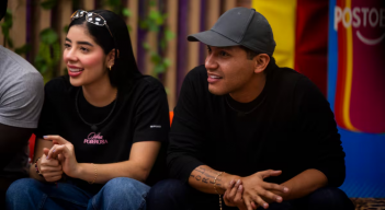 Juanda Caribe y Mariana Zapata