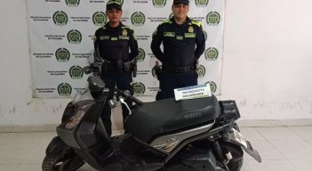 MOTO RECUPERADA 