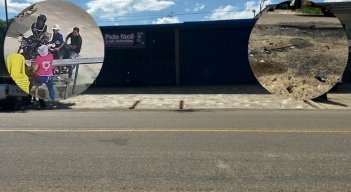 Moto Quemada El Talento