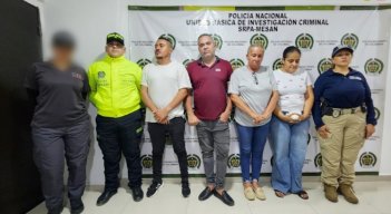 Red de tramitadores ilegales en Colombia.