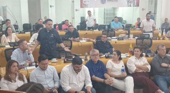 Concejo de Cúcuta en el control político a la alcaldía por el contrato del relleno sanitario/Foto: Orlando Carvajal