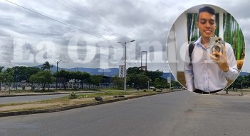  Javier Andrés Chacón Flórez, de 22 años, estaba a un semestre de graduarse en la Unisimón.