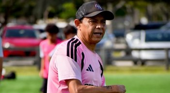 Iván René Valenciano, exgoleador de la selección Colombia  y Junior de Barranquilla.