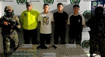 Capturados Armas y Drogas