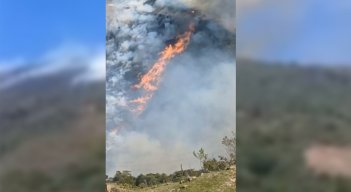 Incendio en La Playa de Belén