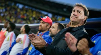 Néstor Lorenzo, técnico de la Selección Colombia. 2026. 