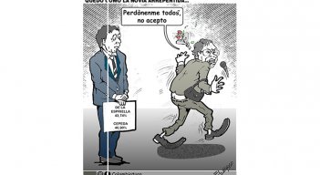 Quedó como la novia arrepentida