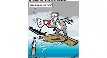 Se la jugó por la vida, pero se ahogó