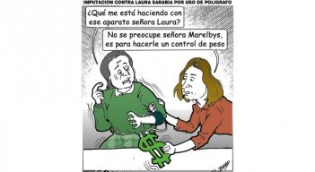 01-09-26 - Caricatura, Imputación Laura Sarabia.