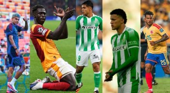 Colombianos en la UCL. Foto: Redes sociales