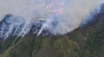 Después de varios días los organismos de socorro liquidan el incendio presentado en zona rural de Ocaña.