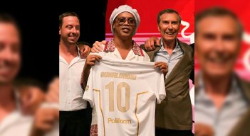 Ronaldinho. Foto: IG @ronaldinho