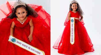 Bianca, la niña que llevará el sabor y el folclor de Cúcuta a Colombia.