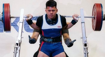 Leandro Correa conquistó su primer oro suramericano en potencia.