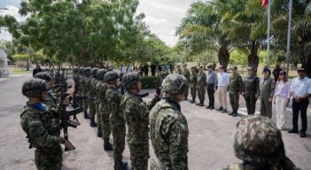 La Fuerza Pública retoma la seguridad en el corregimiento de Guamalito de El Carmen.