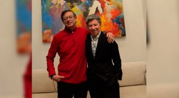 Gustavo Petro y Claudia Lopez