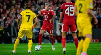 Luis Díaz, Bayern Múnich vs. Bodo Glim. 