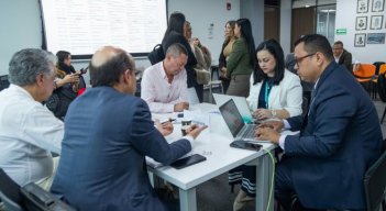 La diligencia de conciliación se llevo a cabo en la sede de Confaoriente./Foto: Cortesía