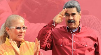 Cilia-Flores-y-Nicolás-Maduro. Foto: Facebook Nicolás Maduro