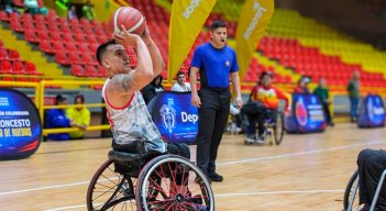 Jhoan Vargas, baloncesto en silla de ruedas 2026. 