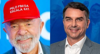Lula y Bolsonaro. Foto: Facebook: Flavio Bolsonaro y Lula