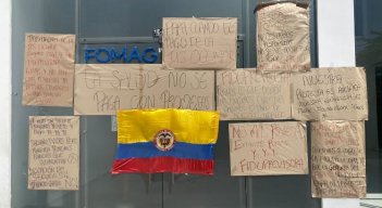 Protesta FOMAG
