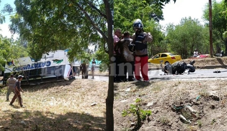 Accidente cerca a la Cárcel Modelo, Cúcuta.