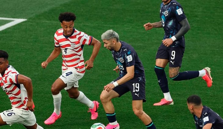 Estados Unidos - Paraguay. Foto: conmebol