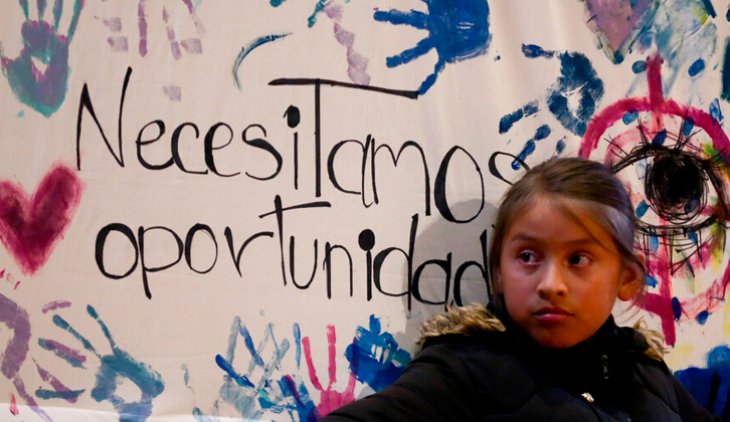 Reclutamiento infantil en Colombia.