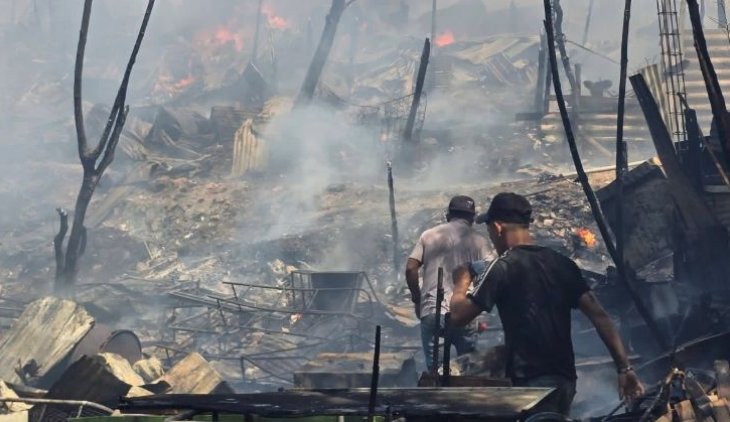 INCENDIO EN LAS CUMBRES 