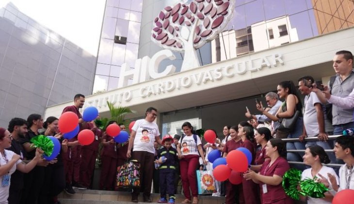 LUCAS MURILLO SALIÓ DE LA HOSPITALIZACIÓN 