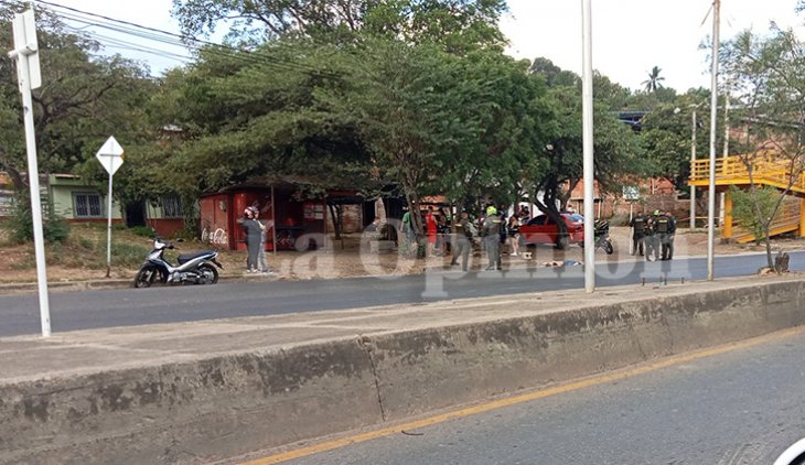 Mujer asesinada en El Salado. / Foto: cortesía