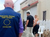 Los observadores internacionales estuvieron muy pendientes de la jornada electoral en Norte de Santander. / Foto La Opinión