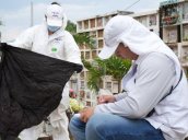 Unidad de Búsqueda de personas dadas por desaparecidas inicia trabajos forenses en el antiguo cementerio de El Zulia./Foto: Cortesía