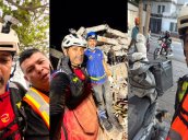 El entrenador de ciclismo que desafió el concreto para buscar vidas en La Guaira, Venezuela 