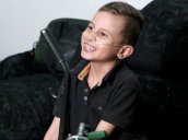 Lucas Francesco tiene 7 años.