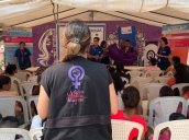 Acciones contra la violencia de género.