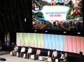 En el Centro Cristiano de Los Pinos se llevó a cabo el Tercer Encuentro Regional para la construcción participativa del PND ‘Colombia, la Patria Milagro’. / Foto: Carlos Ramírez-La Opinión