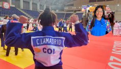 Catalina Lamadrid, judoca cucuteña. Foto cortesía