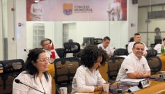 Ayer en la tarde el Concejo daba segundo debate al proyecto de acuerdo del crédito de 30.000 millones de pesos./Foto cortesía