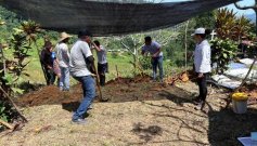 La búsqueda de personas desaparecidas se lleva a cabo en condiciones difíciles./Foto: cortesía