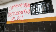 Preocupa entre los habitantes de la provincia de Ocaña los letreros en las paredes de las viviendas en la Ciudadela Norte.