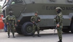 La policía extremó las medidas de seguridad ayer tras el atentado en El Escobal/Foto: Cortesía