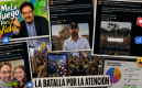 Campaña política en redes sociales.